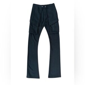 RB 12am Nation Cargo Fleece Stacked Pants
Style# 6612SP
Color: Black